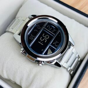 SKMEI 1448- Silver Chain Black Dial