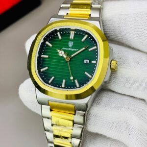 PD - Two Tone Chain Green Dial