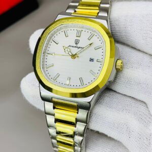 PD - Two Tone Chain White Dial