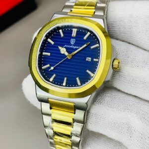PD - Two Tone Chain Blue Dial