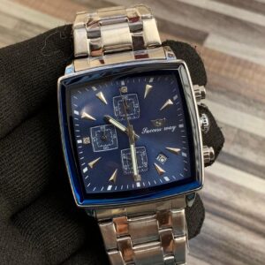 SW- Silver Chain Blue Dial