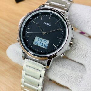 SKMEI 1652 - Silver Black