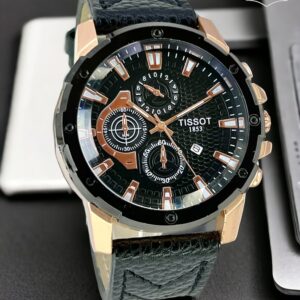 TS- Black Belt Rose Case Black Dial