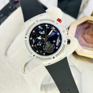 HB- Black Belt Silver case Model 2