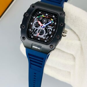 BR- Blue Belt Black Dial