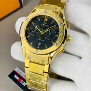 Bestwin- Golden Chain Black Dial