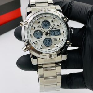 SKMEI (MODEL-2556) - SILVER WHITE